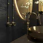 Выключатель на 4 положения двухклавишный (бронзовый) Ретро Werkel W5720012 (a050767)