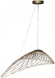 Подвесной светильник Loft It Tressage 10127/760 Gold (LED, 220V, на тросе, листья, плетеные)