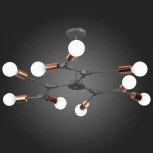 Потолочная люстра на штанге Evoluce Palare SLE106403-09 (220V, молекулы)