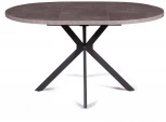 Стол Top Concept круглый Vegas раздвижной (100+40) камень темный
