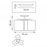 Потолочная люстра Lightstar Nubi 802030 (220V)