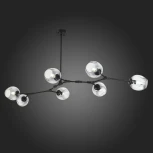 Потолочная люстра на штанге Evoluce Rametto SLE154843-07 (220V, шарики, молекулы)