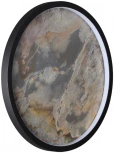 Настенно-потолочный светильник Odeon Light Stoflake 5078/25L черн./серо-беж./металл/натур.камень/акрил LED 25W 3000K (220V, круглые)