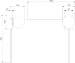 Настенный светильник Eurosvet Fredo 40035/1 белый (220V, шар)