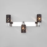 Спот Eurosvet Fente 20090/3 черный/хром (220V, выключатель)