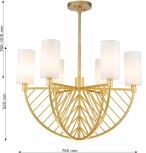 Потолочная люстра Favourite Arc 2992-6P