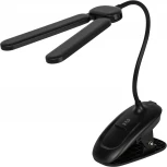 Офисная настольная лампа светодиодная на прищепке с регулировкой цветовой температуры и яркости зарядка от USB ЭРА NLED-512-6W-BK (сенсорный выключатель)