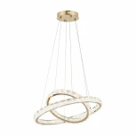 Подвесной светильник Arte Milano Venezia 311311/D600-D400 GD (регулировка яркости, LED, 220V, хрусталь, пульт управления, на тросе)