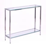 Консольный стол AllConsoles 1082-CS clear серебряный