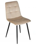 Стул обеденный CHILLY (Бежевый Holland 07, основание черное)