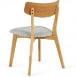 Стул Oxville ОГОГО Обстановочка! (Массив дерева,Букле/Светло-серый) арт.920342