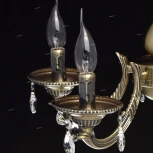 Подвесная люстра MW-Light Аврора 371011605 (220V, на цепи, подсвечник, свеча)