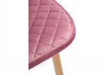 Стул Woodville на металлокаркасе Capri pink / wood 11949