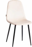 Стул BREEZE (mod. JSC-58) / 1 шт. в упаковке (Велюр,Металл  /Бежевый,Черный )