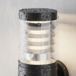 Настенный уличный светильник Maytoni Spir O439WL-L12GF3K (LED, 220V, круглые, IP54)