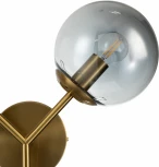 Бра настенное Duetto V000115 (11023/2W Bronze) (220V, шар)