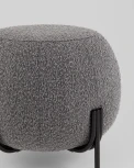 Пуф Флик new ткань букле тёмно-серый Stool Group арт.УТ000040001
