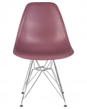 Стул обеденный DSR (ножки хром, цвет пыльная роза (NX-P-11))