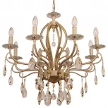 Подвесная люстра Abrasax Petra 3004/8P (220V, на цепи, свеча)