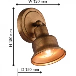 Спот Favourite Clochette 2024-1W (220V, круглые)