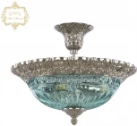 Потолочная люстра на штанге Art Classic 31.09 31.091P.39.FL.Ni.Birusa.M-1G (220V)