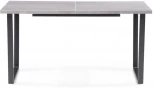 Стол раскладной Notta Лота Лофт 140 25 мм бетон / черный матовый 489748