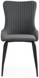 Стул Woodville на металлокаркасе Lado gray / black 15560