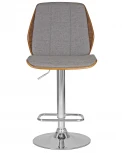 Стул барный DOBRIN PETER (серая ткань AAA 001)