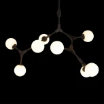 Люстра потолочная на штанге Palmira 10191/8 Black Loft It