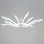 Потолочная люстра светодиодная с пультом и ночным режимом Reluce 35390-0.3-6+6 white (Умный дом) (220V)