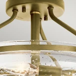 Потолочная люстра на штанге Belle QN-BELLE-SF-BNB Kichler