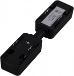 Коннектор прямой для магнитного шинопровода Reluce RL 06201 power straight connector BK (48V)