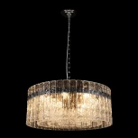 Подвесная люстра Loft It Nevada 10297/600 Pearl black (220V, хрусталь, на цепи, круглые)