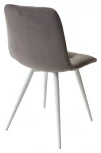 Стул CHILLI-Q графит #14, велюр / белый каркас, 4 шт/ 1 к