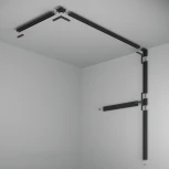 Шинопровод магнитный 2м встраиваемый под ГКЛ 12,5мм Basity, черный Maytoni Busbar trunkings Basity TRX172-122B (48V)