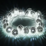 Гирлянда Eurosvet 400-003 хром перламутровый с эффектом мерцания