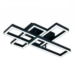 Потолочная люстра светодиодная с пультом и ночным режимом Escada Scheme ES0000024L 100006/A/4C LED*65W Black