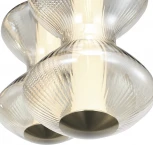 Подвесной светильник ST Luce Spine ST-Luce SL6136.233.01 золото/коньячный LED 1*28W 3000K (220V, на тросе)