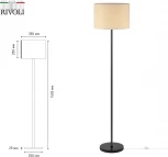 Торшер Rivoli Aurella D7041-501