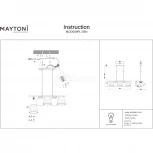 Подвесной светильник Maytoni Tarrasa MOD009PL-05N