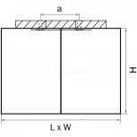 Накладной точечный светильник Lightstar Rettango 052087 (220V)