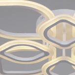 Потолочная люстра светодиодная на штанге с пультом регулировкой яркости и цветовой температуры Reluce 02303-0.3-4+4 WH