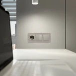 Клавиша для выключателя перекрестного (дымчатый) Werkel W1219004