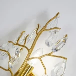 Бра Favourite Pluvia 4162-1W (220V, хрусталь, подвески, ветки)