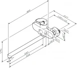 Смеситель Am.Pm Like F8090016 универсальный