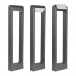 Ландшафтный светильник наземный LGD-PATH-FRAME-ROTARY-H650-6W Warm3000 (GR, 111 deg, 230V) (Arlight, IP65 Металл) 029436(1)