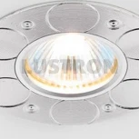 Встраиваемый точечный светильник Ambrella Алюминий С Узором A808 AL (220V)