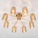 Потолочная люстра Eurosvet Tela 70109/8 античная бронза