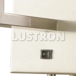 Бра на гибкой ножке для чтения Arte Lamp Hall A9246AP-2SS (220V, выключатель)