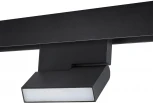 Трековый светильник низковольтный диммируемый Novotech Flum 359492 SHINO черный LED 10W 48V 3000-6500K (управление смартфоном, умный дом - Алиса, Tuya Smart, Smart Life)
